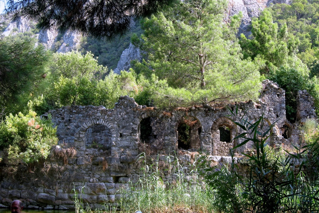 The ancient city of Olympos